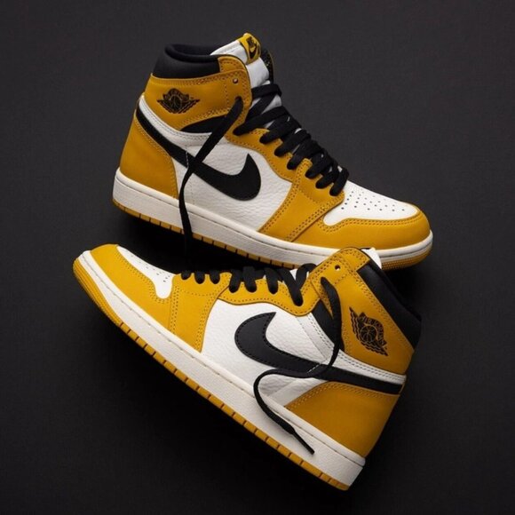 Air Jordan Other - Air Jordan Retro 1 High OG "Yellow Ochre" [FD1437-701] *Choose Your Size* Youth
